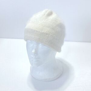 Tilt Brand Angora Hat Beanie Creamy White Soft
